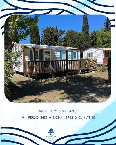 Sigean House | Mobilhome Le Repaire de Vacances