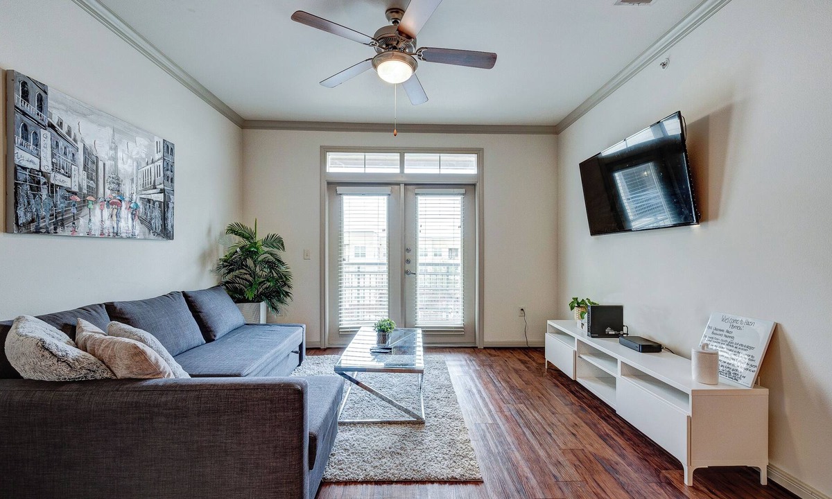 South Main Apartment | Modern 2br/2ba Haven, Gym, Pet OK, Pool, Near NRG