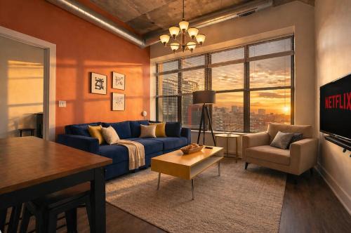 Near South Side Apartment | Modern 2BR Stay in South Loop with Optional Parking & Gym Access Near Museum Campus & Grant Park