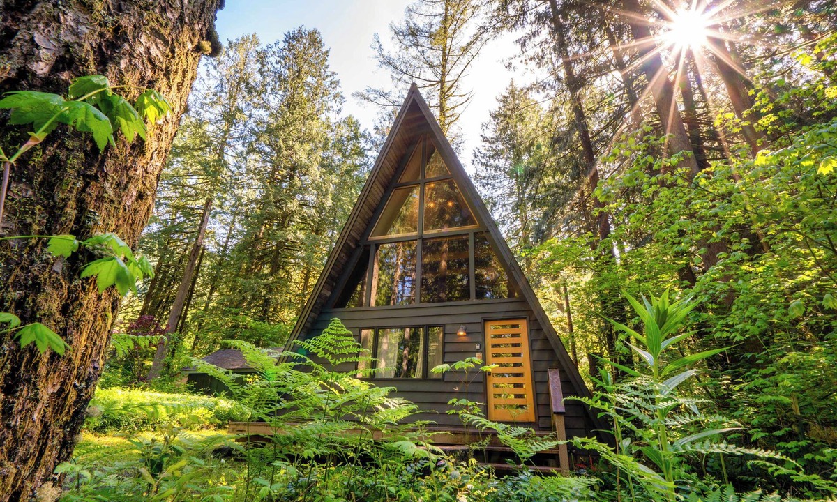 Mount Hood Village Cabin | Modern A-Frame - Hot Tub - Forest Escape