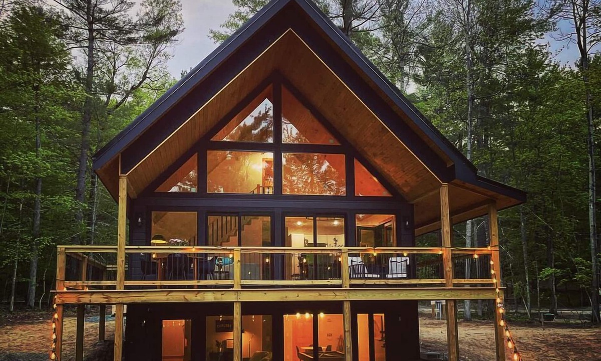 Jay Cabin | Modern Amenity A-Frame Cabin