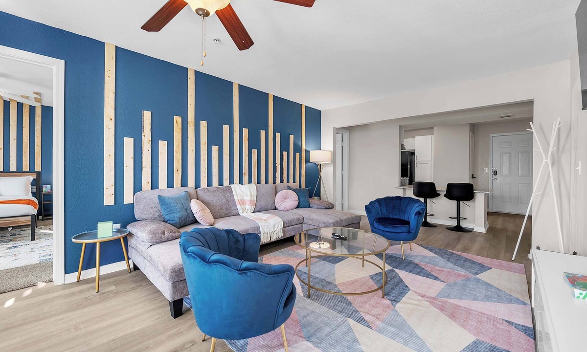 Pleasant Valley Apartment | Modern apartment w/pool & hot tub + workspace