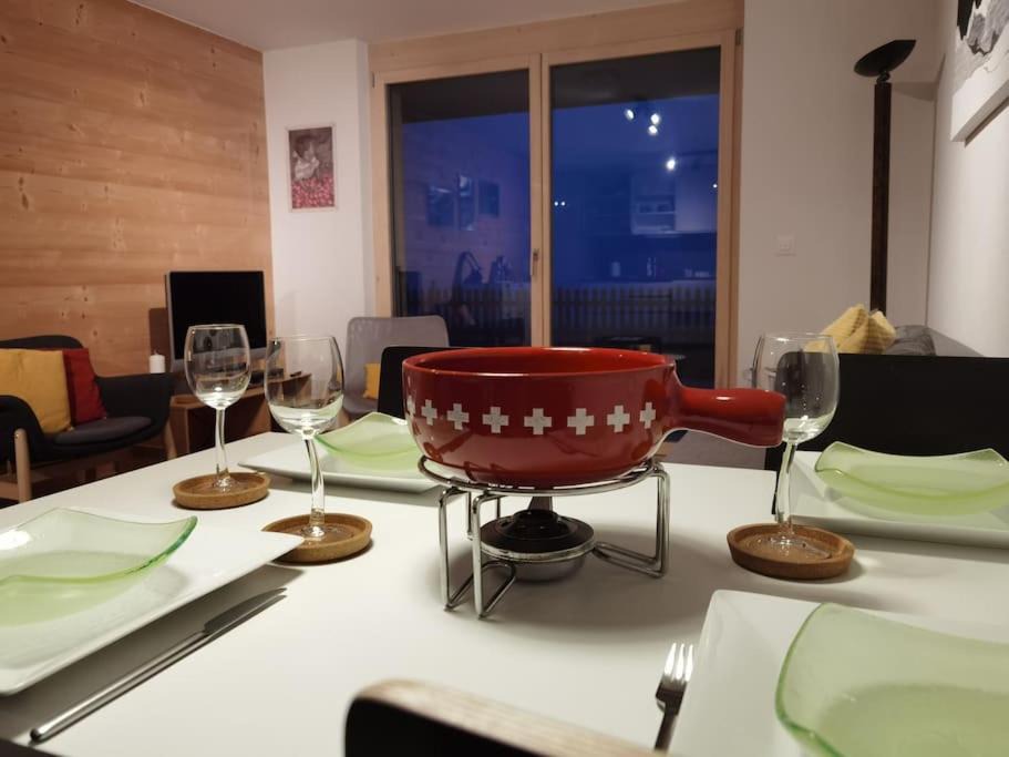 Leysin Apartment | Modern apartment with an amazing view