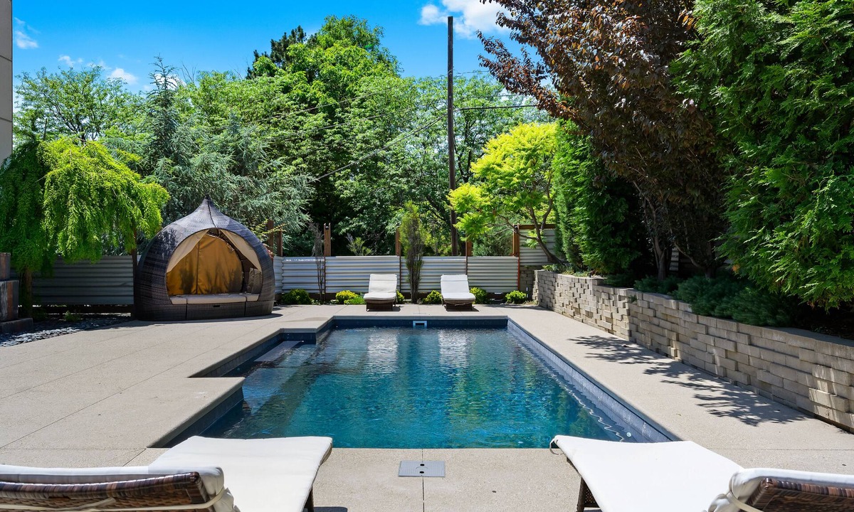 Westside North House | Modern Architectural House with Heated Pool and Hot Tub
