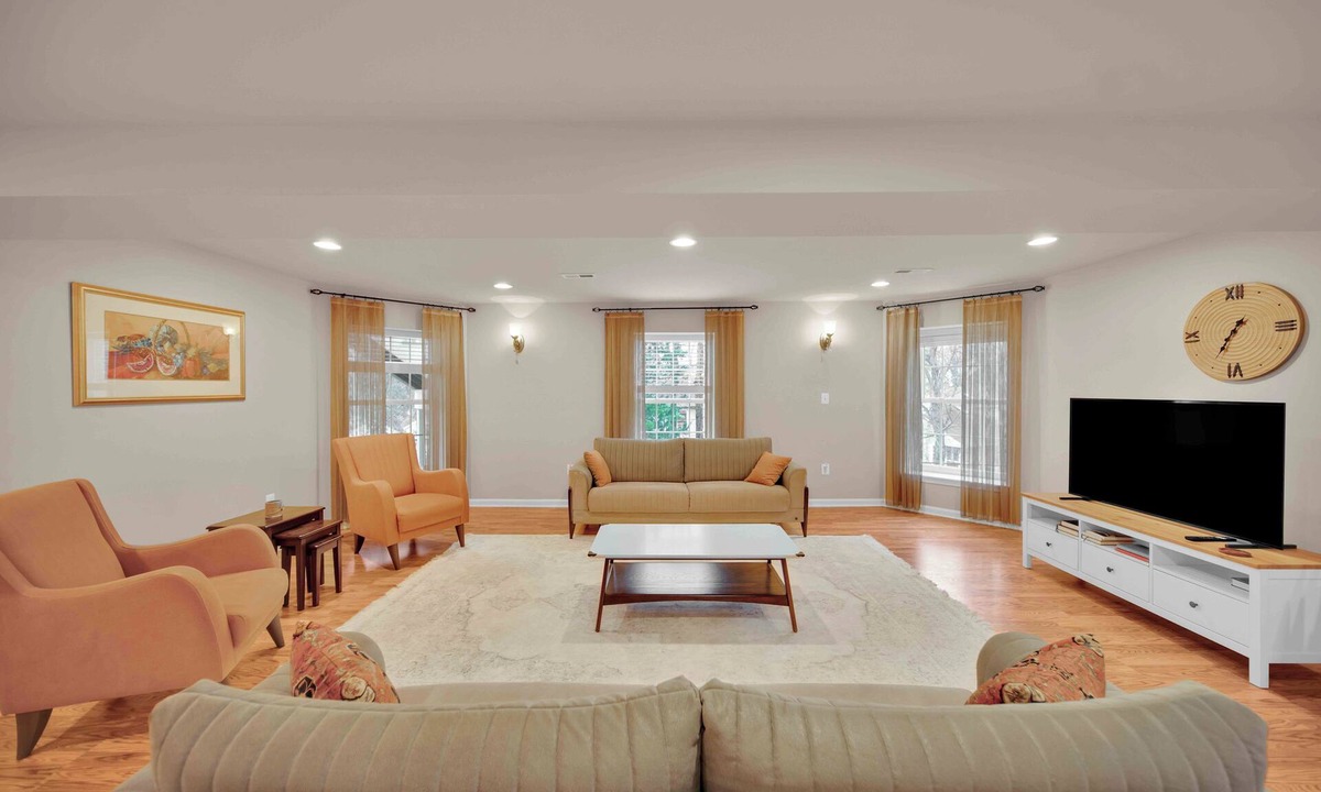 Fairfax House | Modern Basement Suit of Fairfax