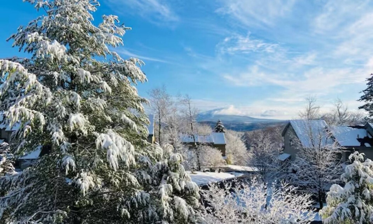 Bromley Mountain House | Modern Bromley Townhouse with Mountain Views