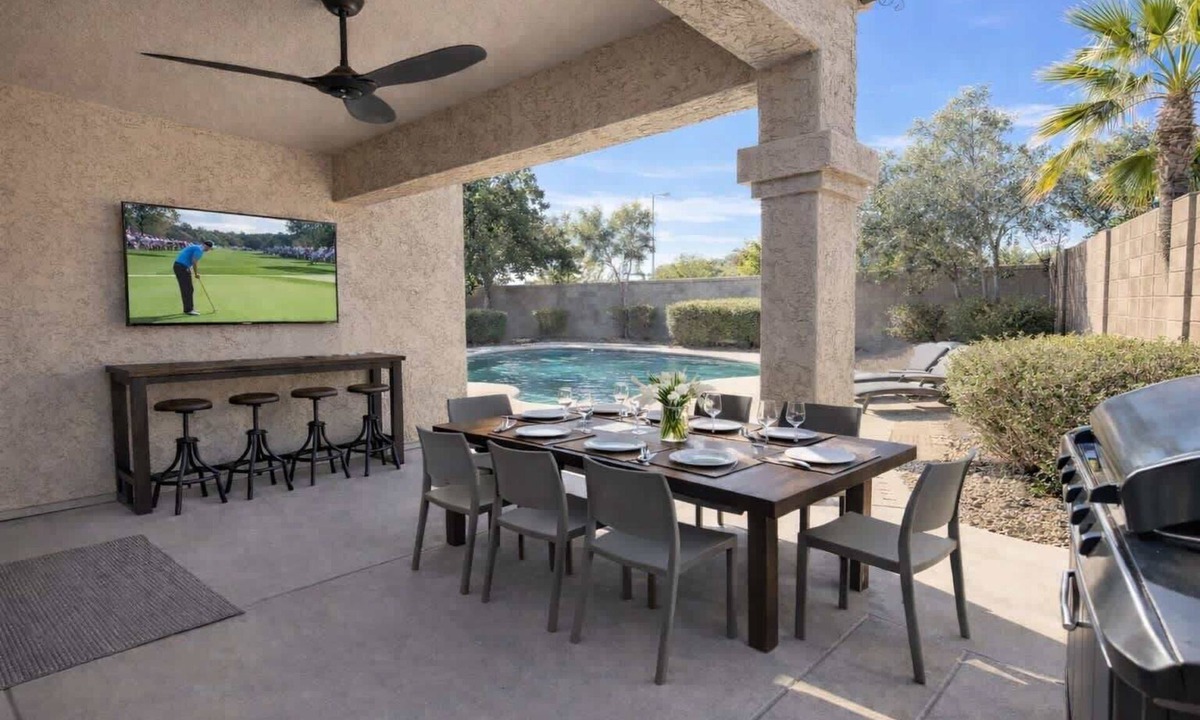 Ocotillo House | Modern Chandler Home - Heated Pool, Golf, Fire Pit
