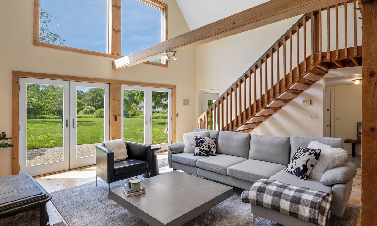 Sheffield House | Modern Dairy Barn with Ample Natural Light and 2 Living Rooms!