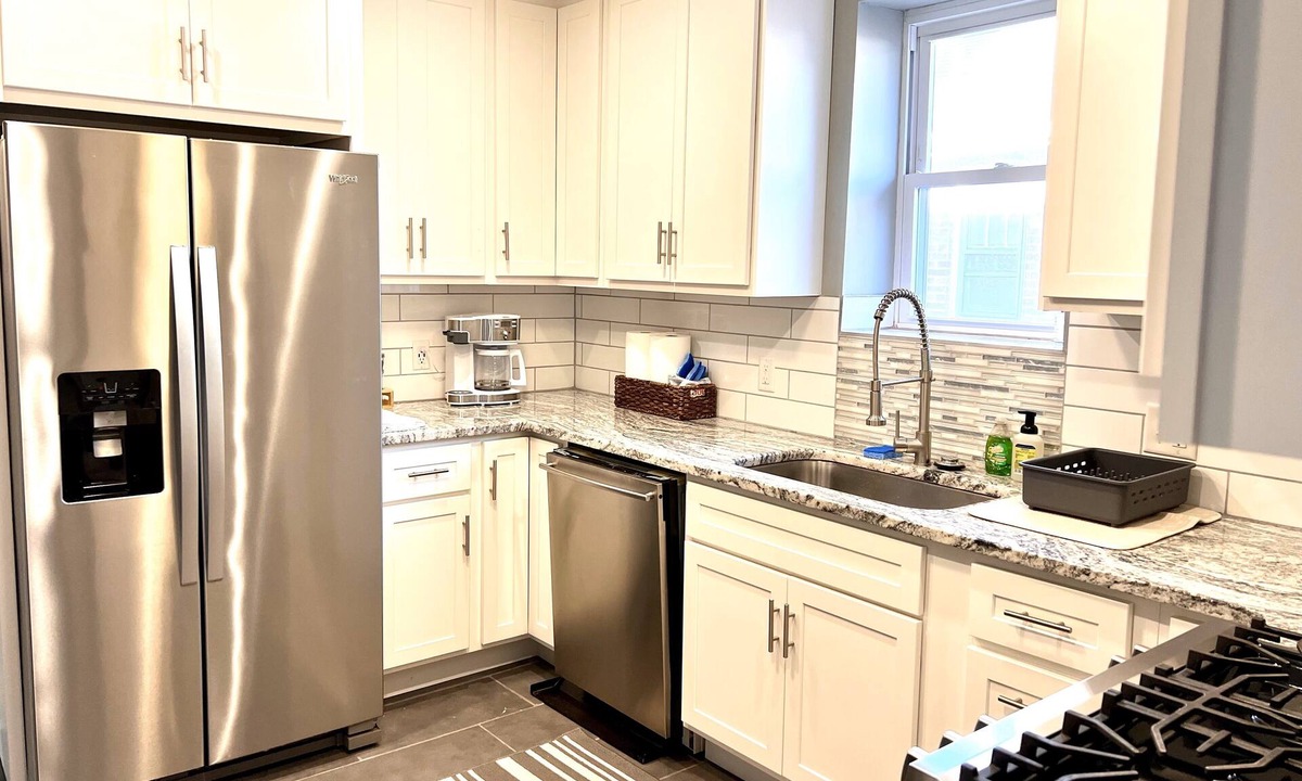 University City Apartment | Modern Duplex, Quiet, Safe, home office in desirable U City
