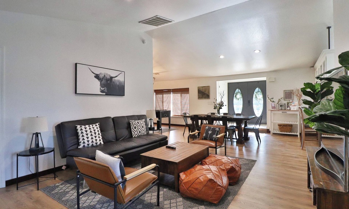 Carmichael House | Modern Farmhouse Walkable To Amenities!