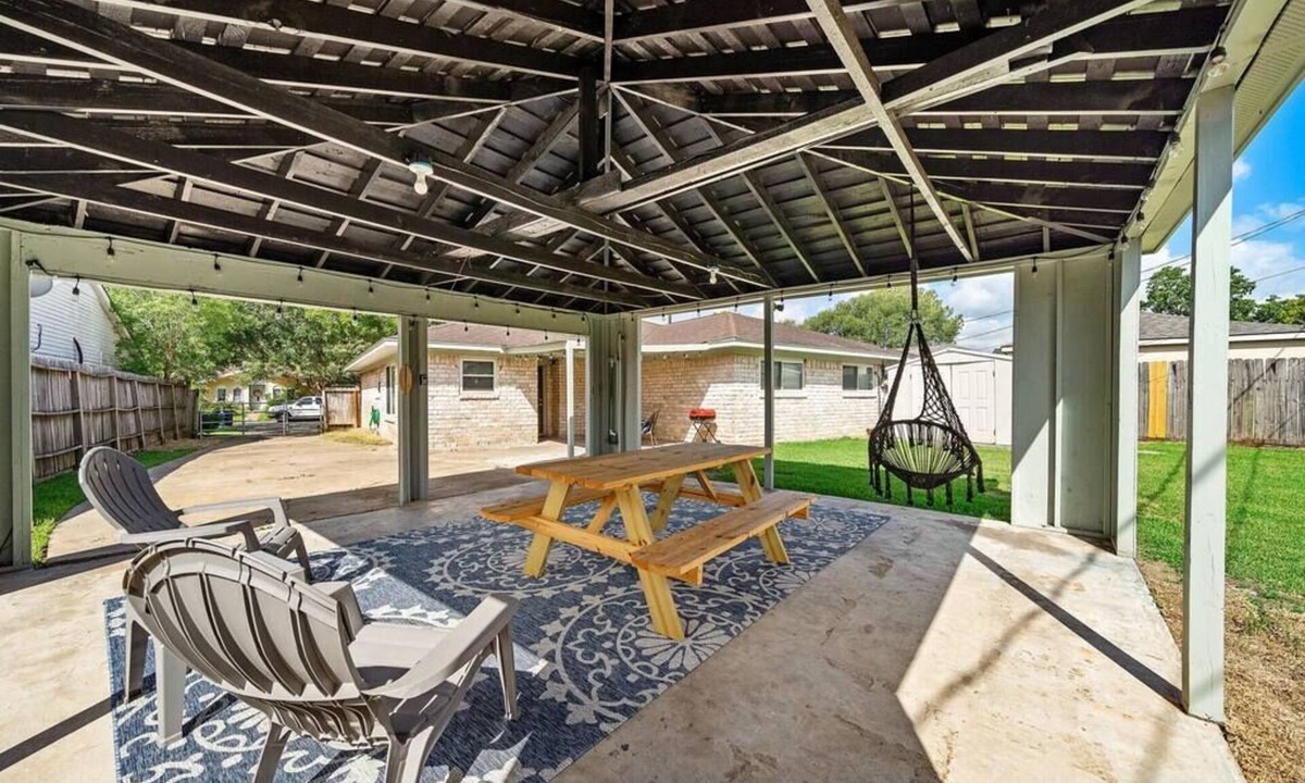 Southbelt/Ellington House | Modern Haven | Fenced Yard, Patio & Parking!