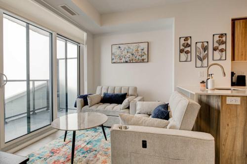 Kitchener House | Modern High-Rise Condo w City Views & Balcony