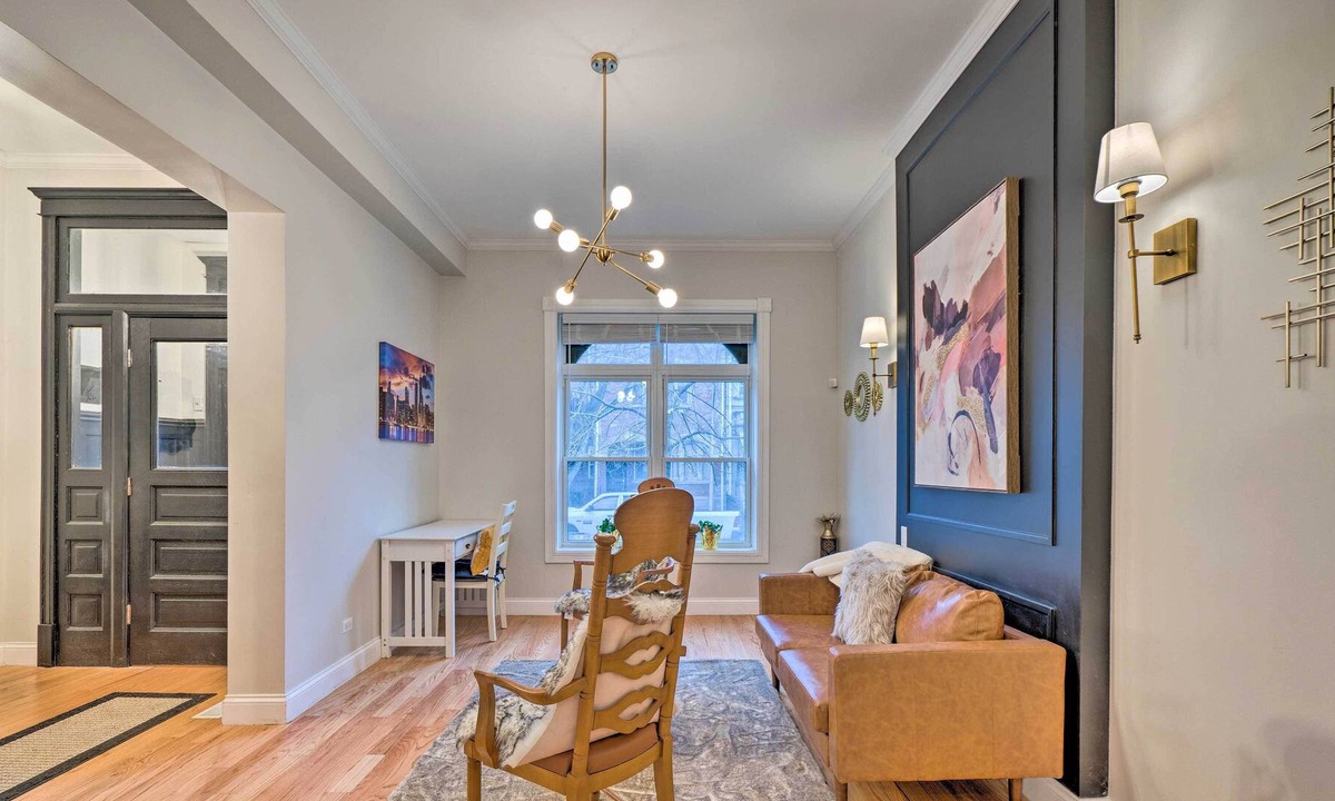 Grand Boulevard House | Modern Historic Greystone ~ 5 Mi to Downtown!