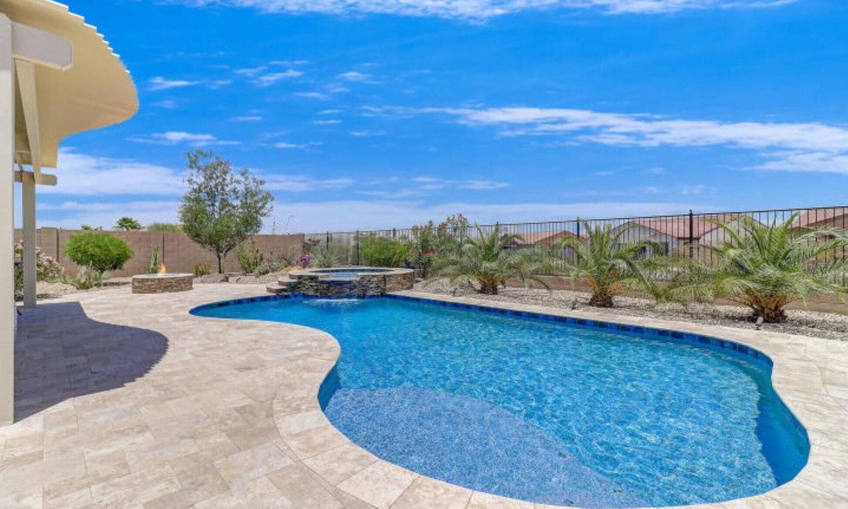Montecito in Estrella House | Modern home in Estrella Mtn Ranch - refreshing Pool & Spa/Fire pit/Mtn Views