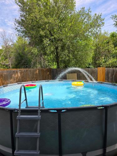 San Antonio Villa | Modern Home with Backyard pool plus Free Coffee Bar!