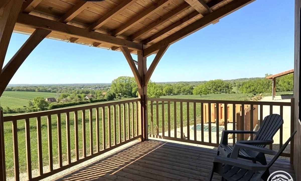 Preyssac-d'Excideuil Cottage | Modern house with panoramic view - 6 guests