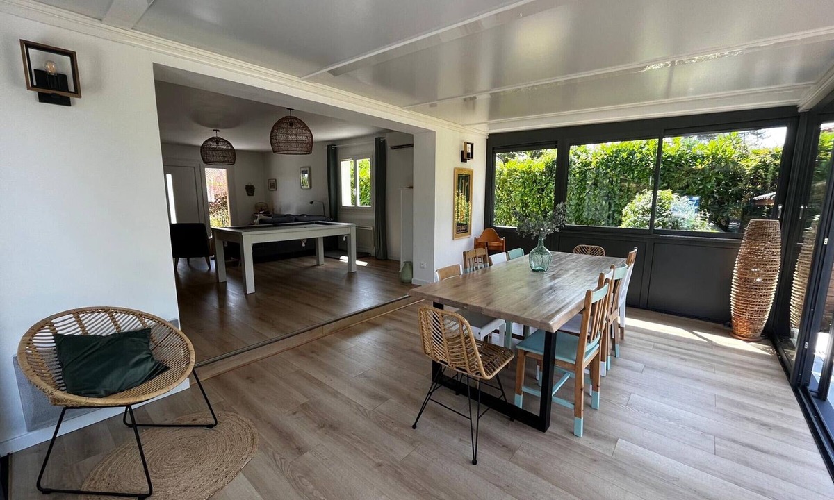 Sanguinet House | Modern house near lake with garden and veranda in Sanguinet, for 10 people