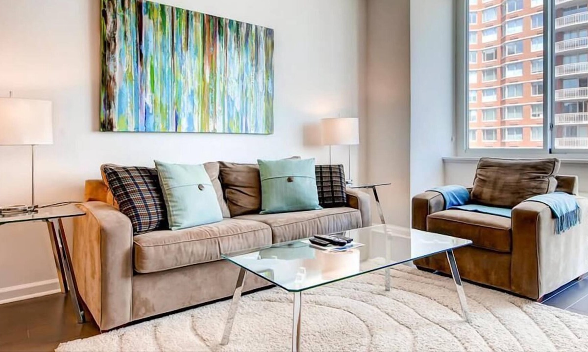 Hudson Exchange Apartment | Modern Jersey City 1BR | Work Desk + Wi-Fi | by GLS