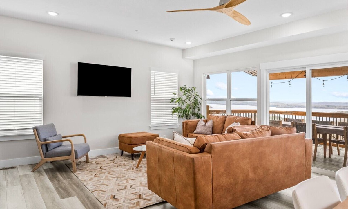 Table Rock House | Modern Lakeview with All Ensuites, Entertainment Room, & Outdoor Fire Features