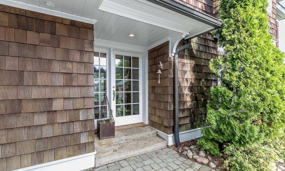 Terra Nova House | Modern Mulmur Shaker Farmhouse with Orchards and Gardens. Dogs and cats!