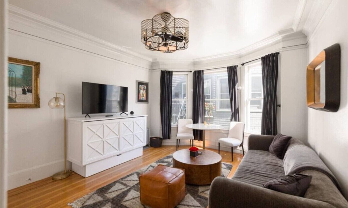 Lower Nob Hill Apartment | Modern Nob Hill studio in charming bldg w/elevator