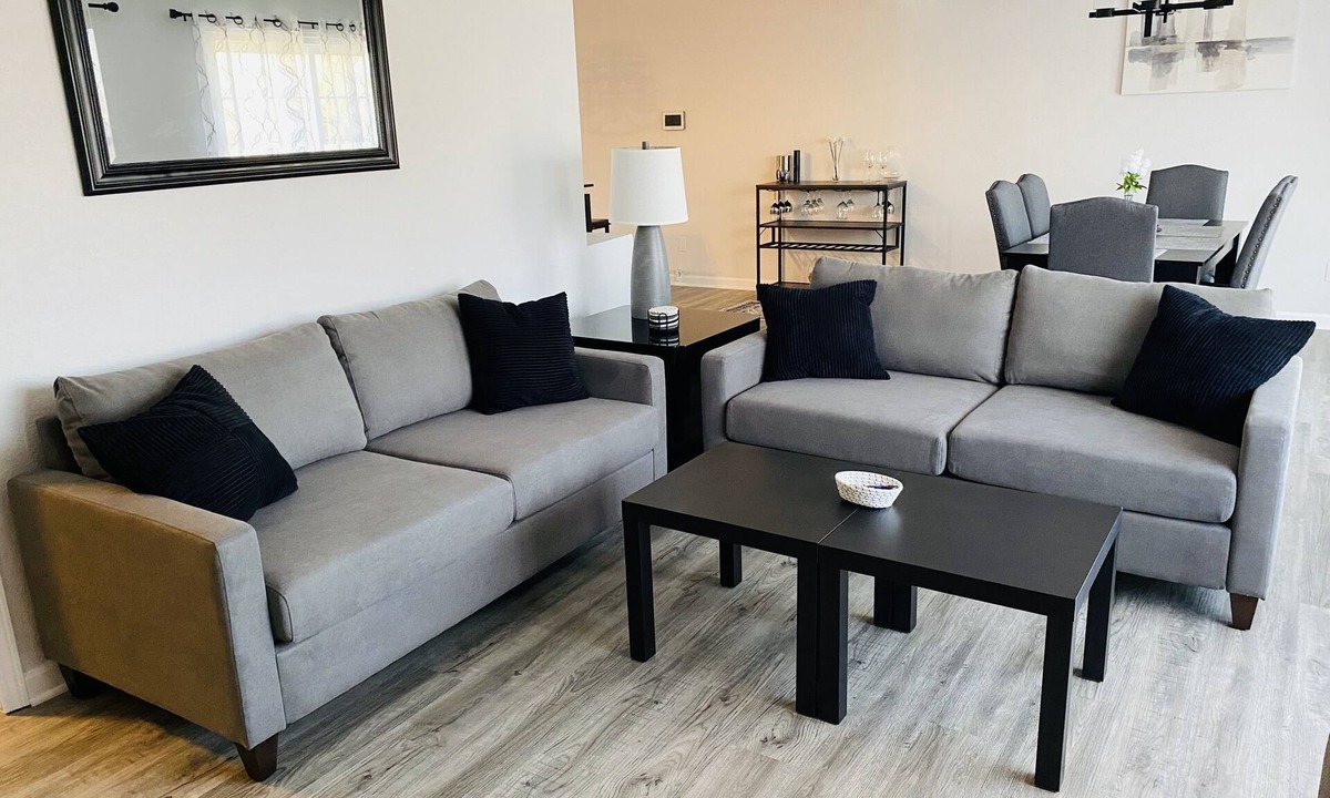 Kansas City House | Modern Oasis Near the Legends - Spacious home with games, patio, deck and more!