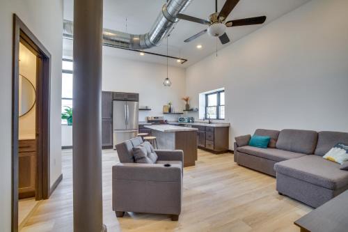 Cashton Apartment | Modern, Open-Concept Apartment: Downtown Cashton!
