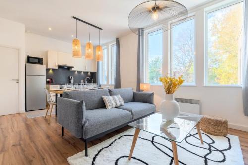Marcq-en-Baroeul Apartment | Modern, quiet 3-bedroom apartment with parking