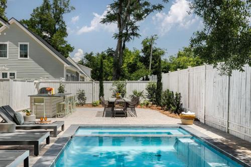Thunderbolt House | Modern Savannah Home Private Pool & Spa