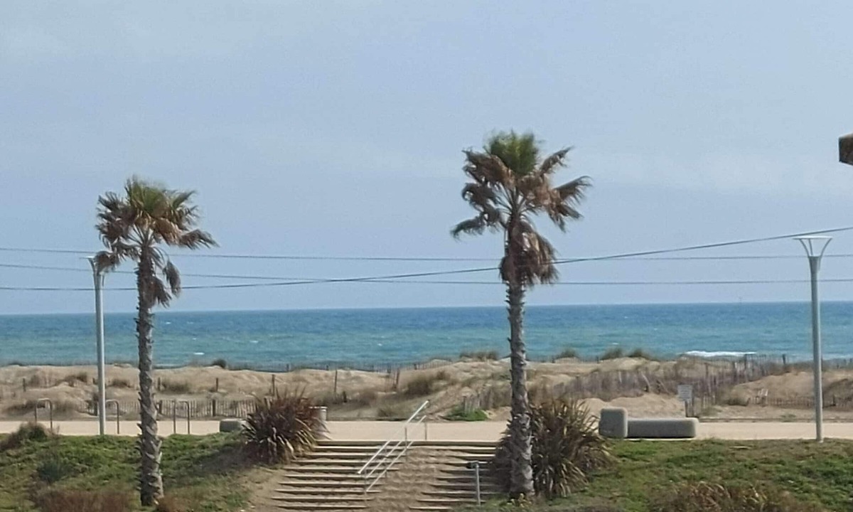 Marseillan Plage Apartment | Modern studio, close to beach and shops, sunny terrace