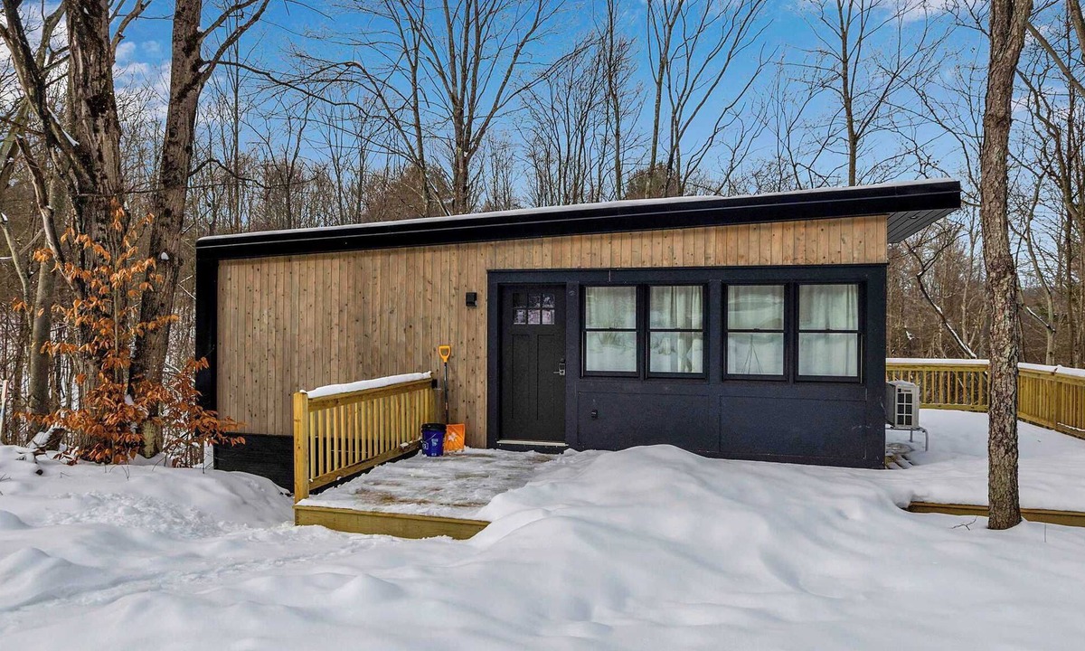 Great Valley Cabin | Modern Tiny Home, Wraparound Deck