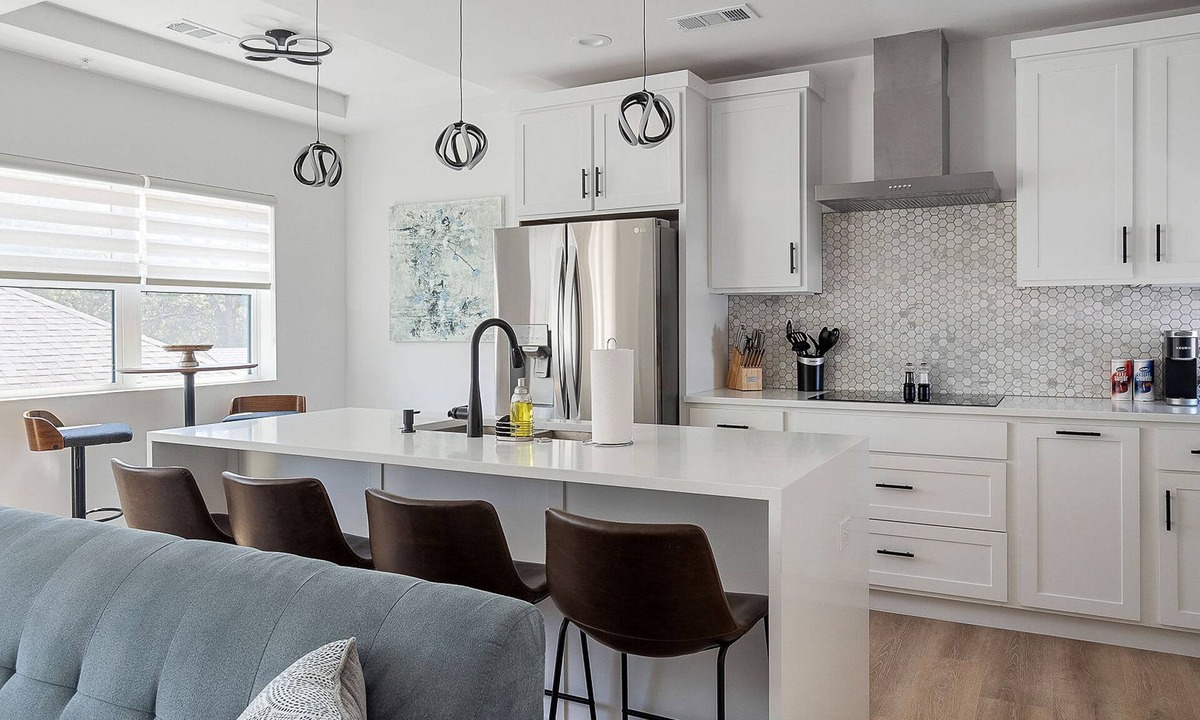 Oak Cliff Apartment | Modern Townhome Rooftop Backyard Garage 2