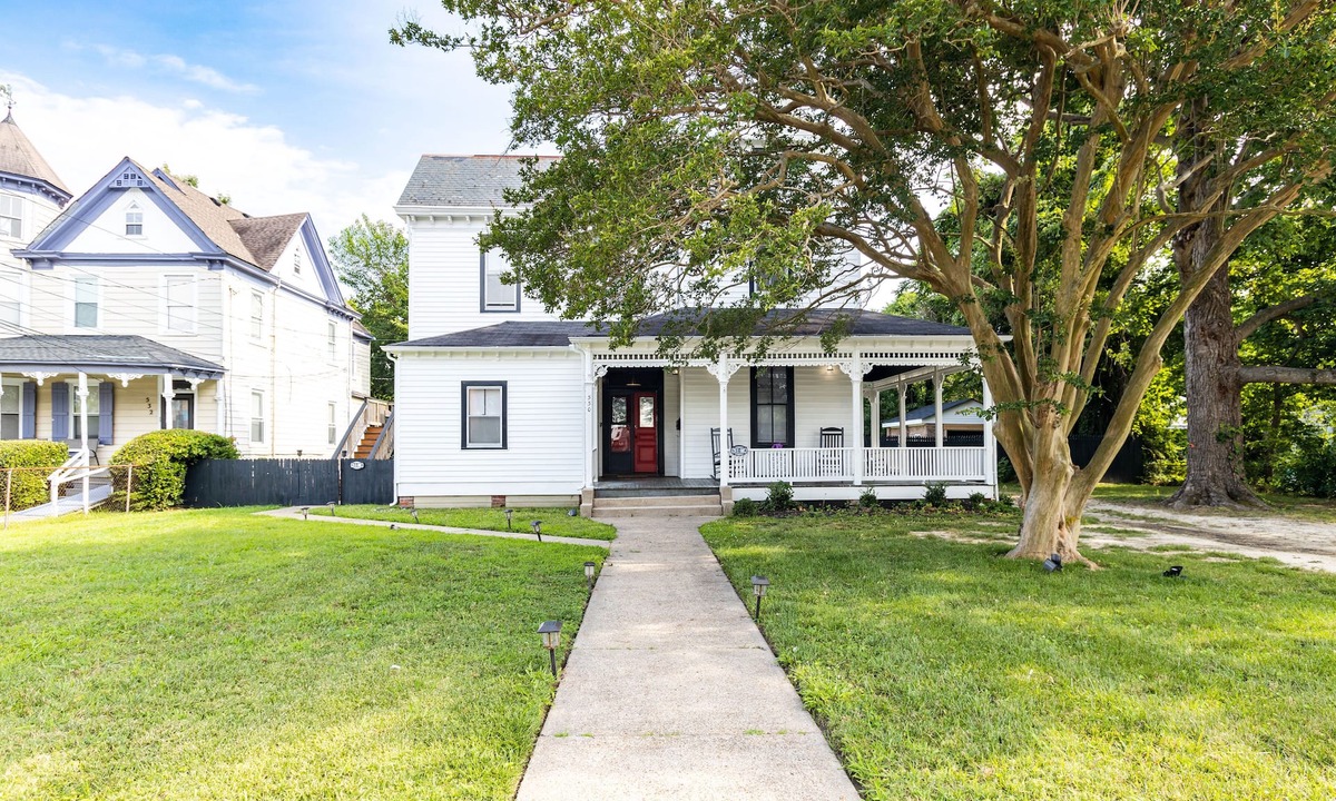 Downtown House | Modernized Victorian Home that was converted to a duplex in the early 1900s.