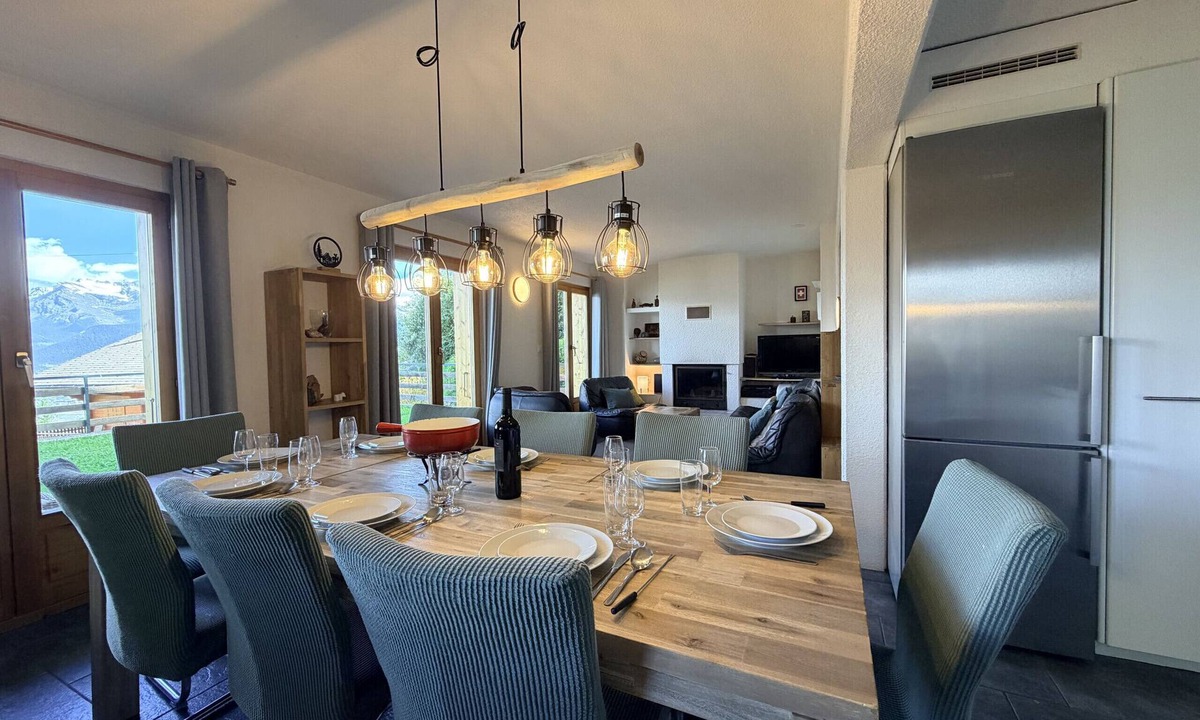 Veysonnaz Ski Chalet | Mont Bijou MOUNTAIN & QUIET chalet 10 pers