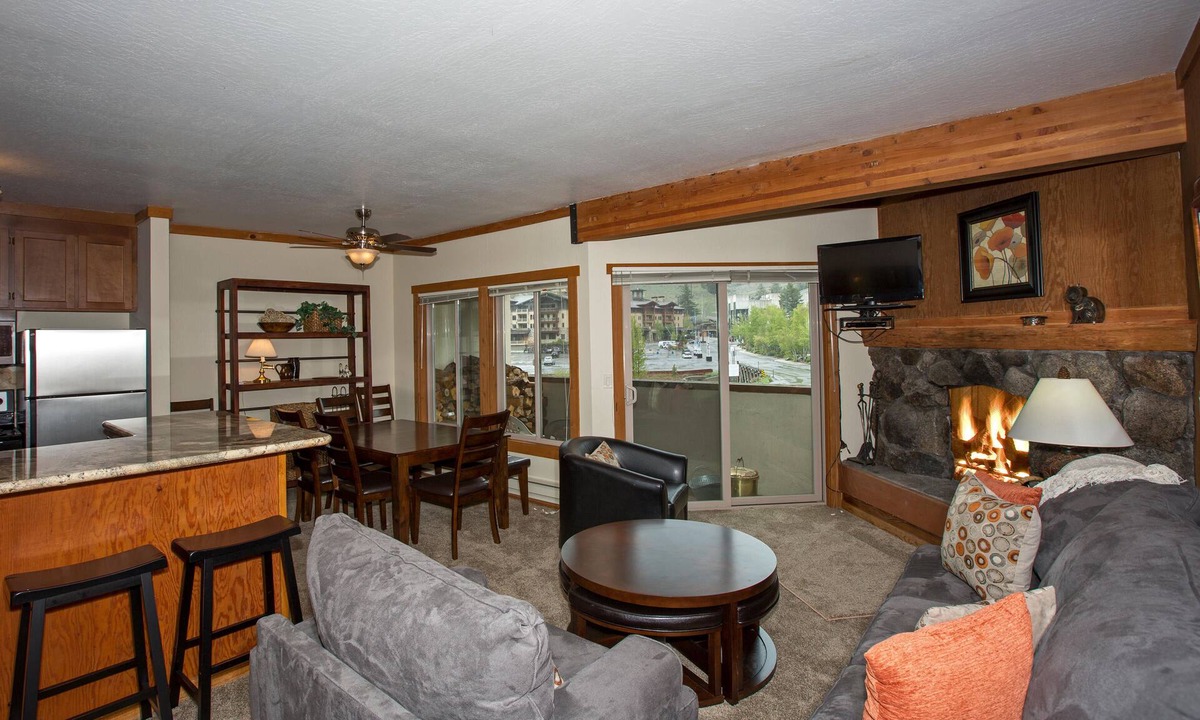 Olympic Valley House | Monthly Lease - Palisades Tahoe Ski Condo # 11 - Remodeled 2 BR, Walking Distance to Village