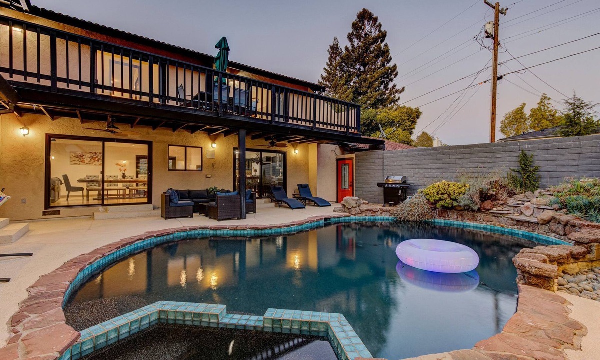 Vallejo House | Monthly Sunset Spanish Villa W/Pool, Pool table, BBQ +