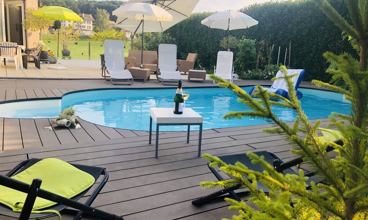 Bossonnens Villa | Montreux 20kms - Villa Individuelle, Piscine, Jacuzzi
