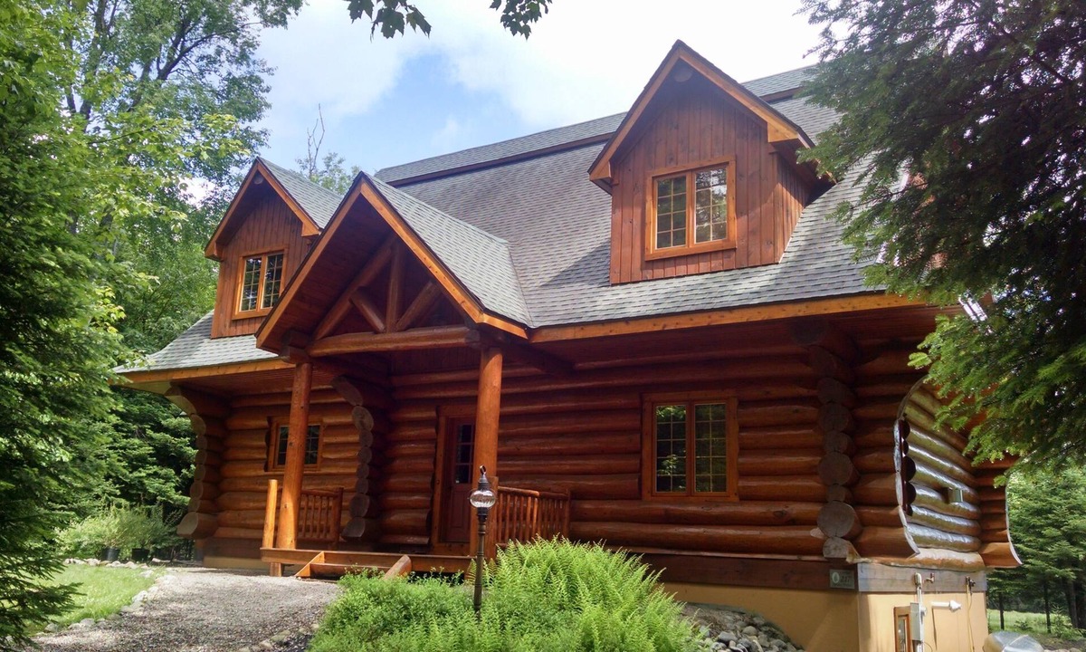 Town of Webb House | Moon Over Moose Luxury Log Home
