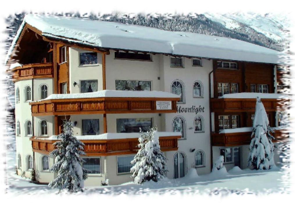 Saas Grund House | Moonlight