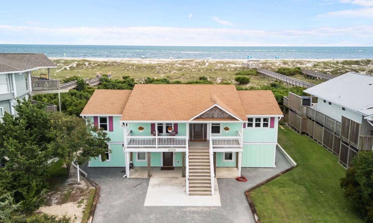 The Point House | Moonlit Dunes - Oceanfront Private Beach Access + Pool 6BR The Point