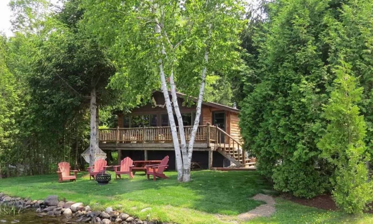 Saranac Lake Cabin | Moose Cabin on Lake Colby, Saranac Lake
