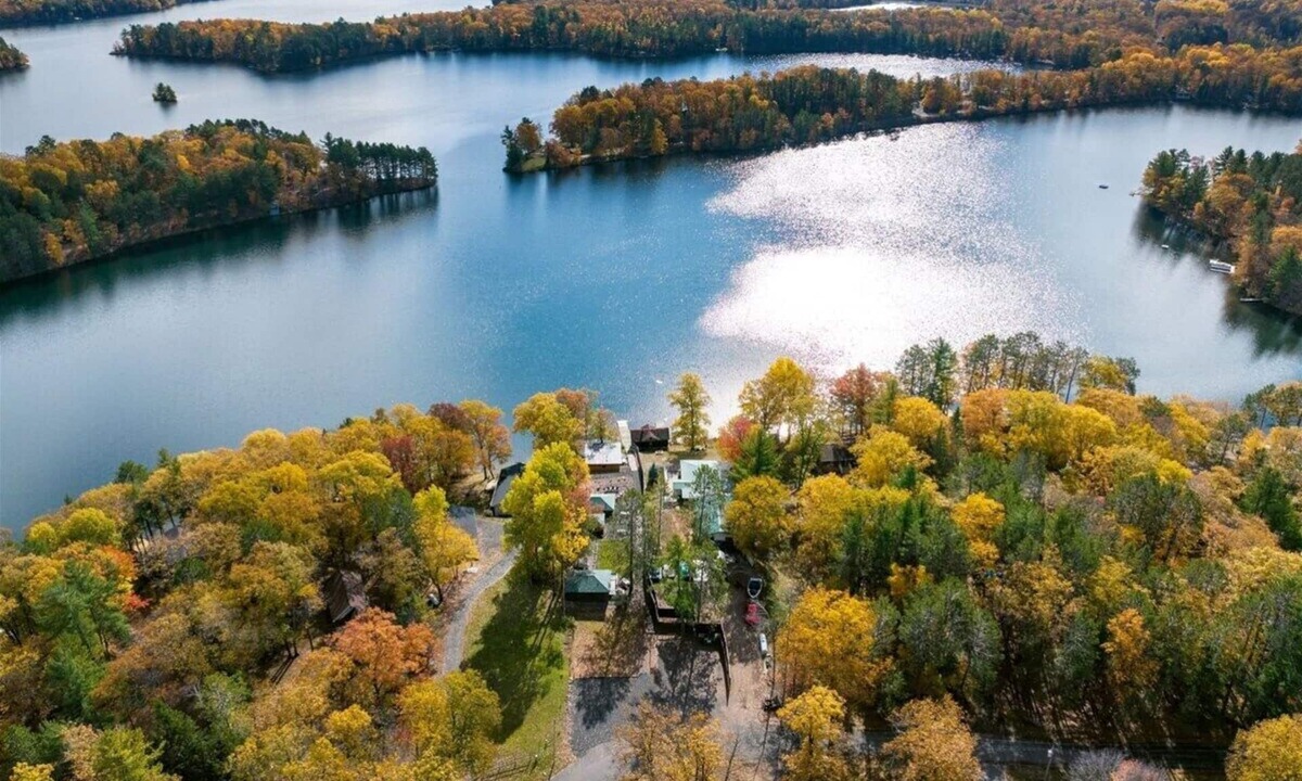 Iron River Cabin | Moose Ridge at The Spot on Buskey Bay of the Pike Chain of Lakes in Iron River, WI