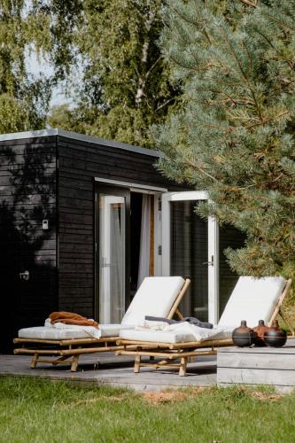 Yderby House | Morning Sun And Starry Sky From Bed