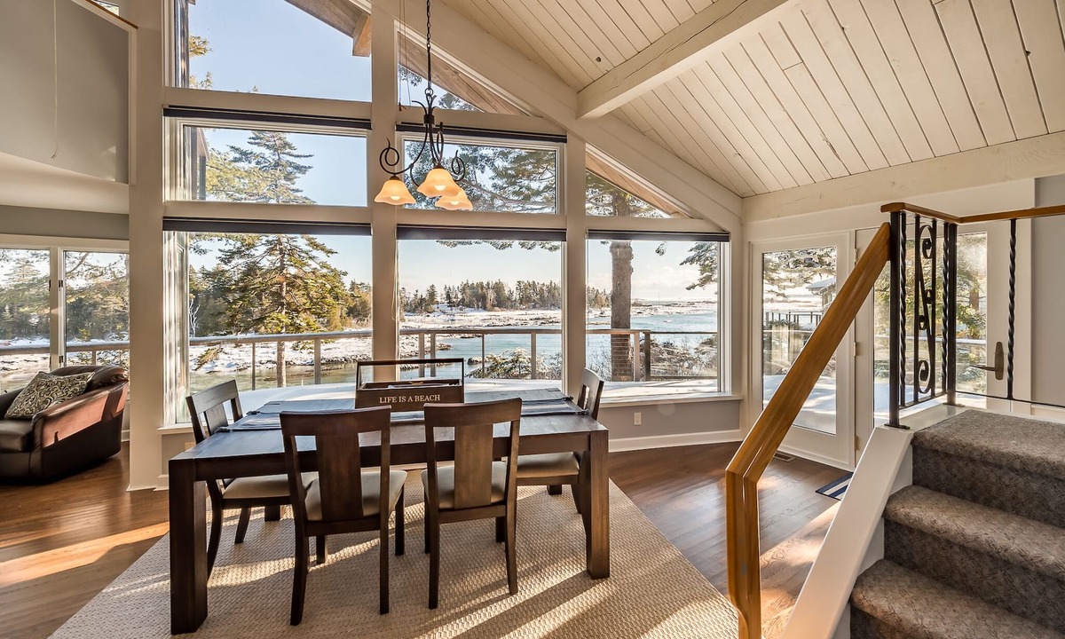 Sebascodegan Island House | Morningside. Waterfront home with seasonal dock and float, Pet friendly!