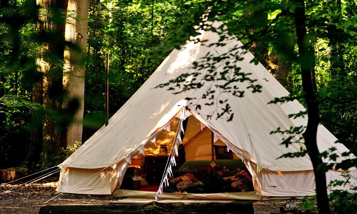 Penwood Ski Chalet | Moroccan Bell Tent