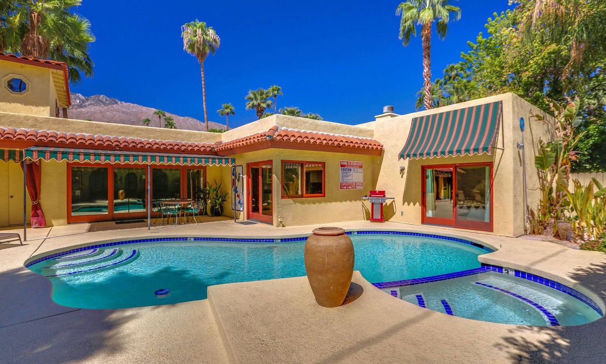 Deep Well Ranch House | MOROCCAN POOL/SPA VILLA IN PALM SPRINGS DEEPWELL NEIGHBORHOODn PS ID106