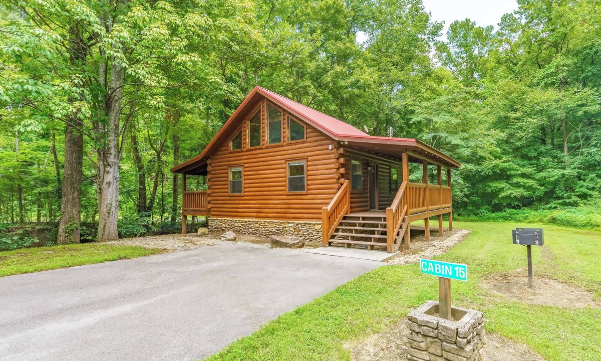 Sevierville Cabin | Mountain Falls 15 | Pet Friendly, Pool + Hot Tub