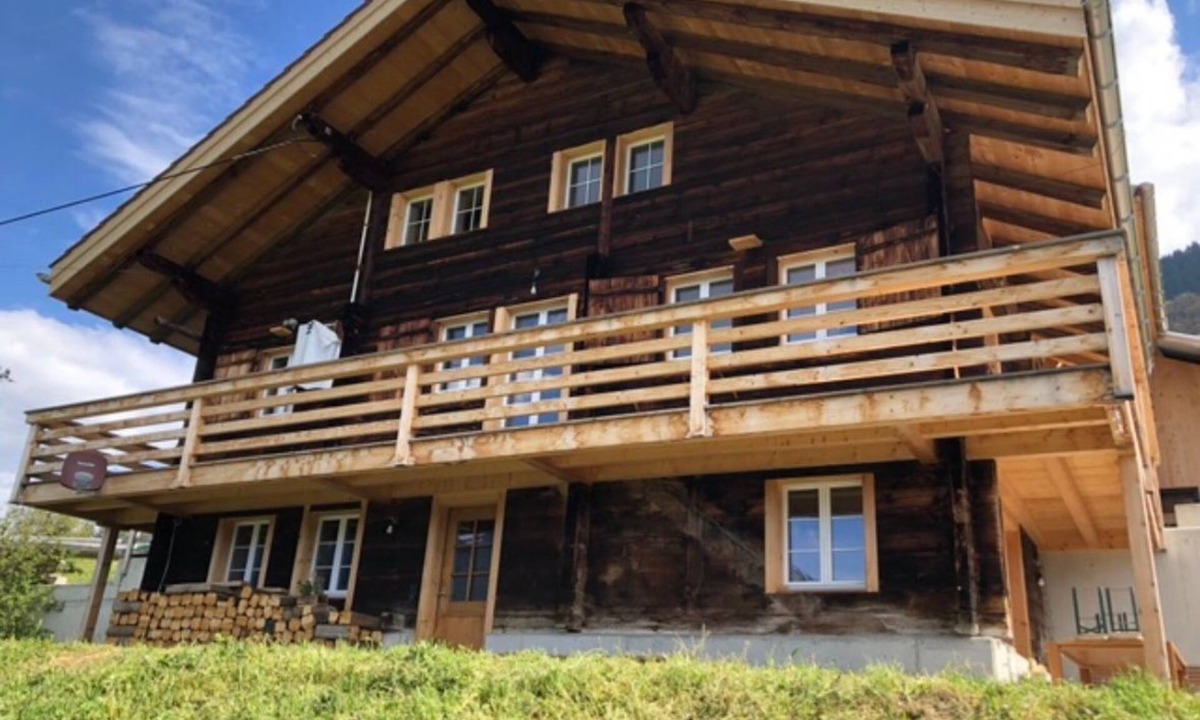 Lenk House | Mountain hut "Waldweid" with mountain view