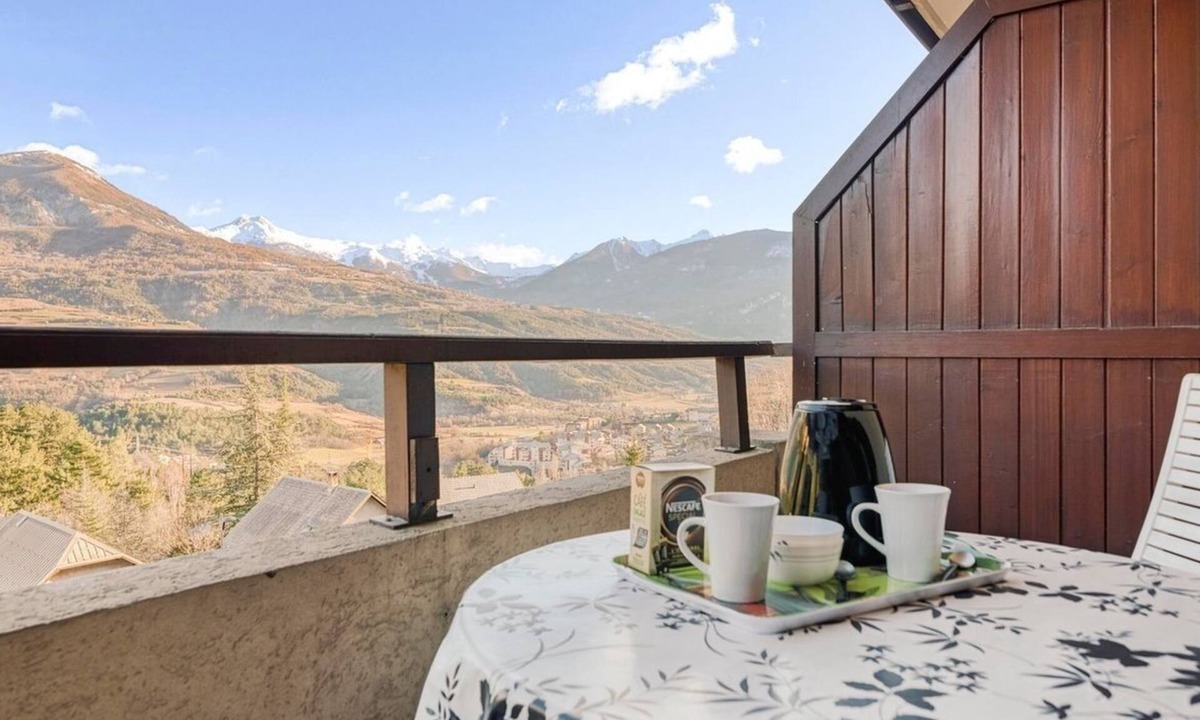Embrun Apartment | Mountain-view apartment sleeps 6