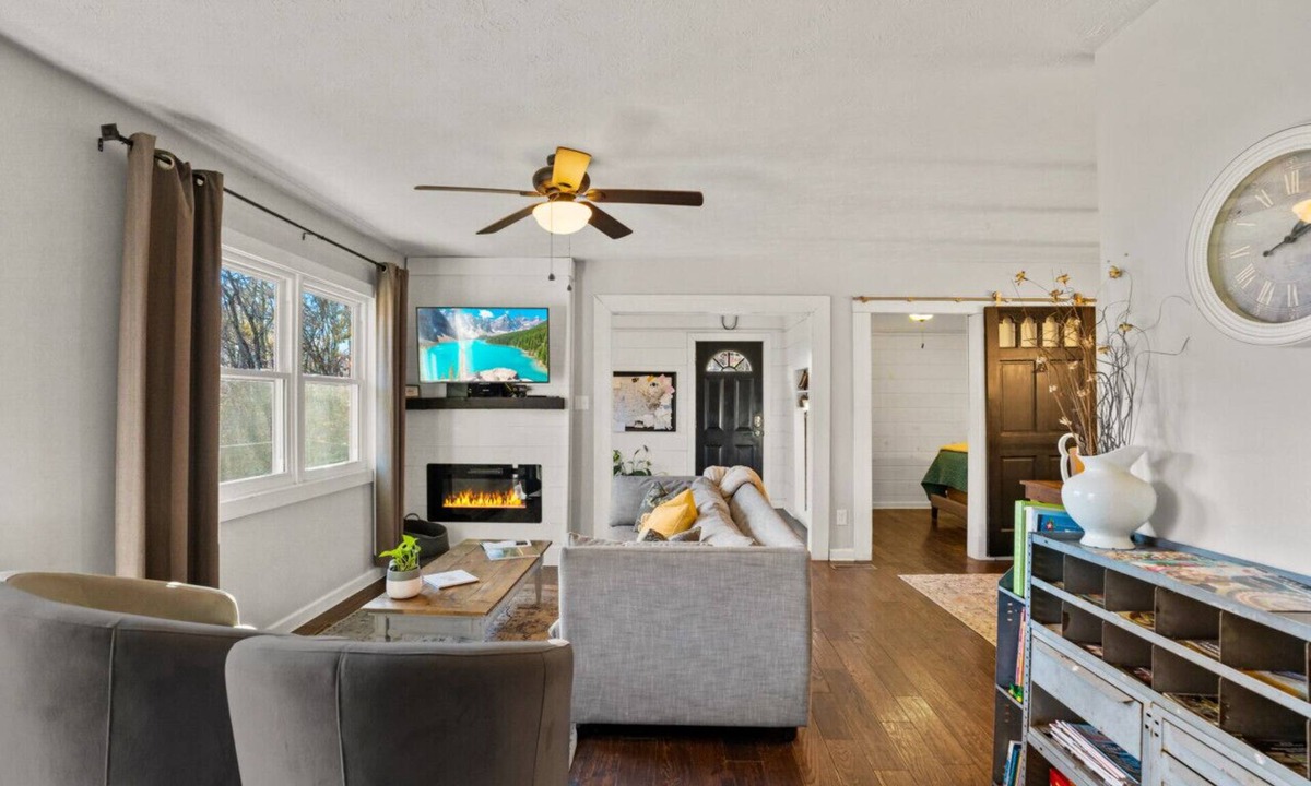 Candler Cottage | Mountain View Cottage with Hot Tub